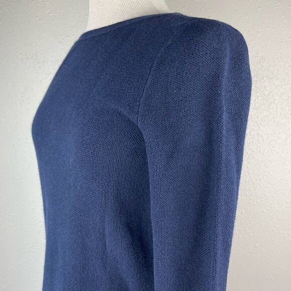 Talbots Navy Blue Long Sleeve Sweater Size S EUC - Picture 4 of 6